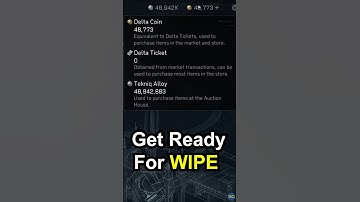 Are you ready for WIPE? #DeltaForceConsole #DeltaForce