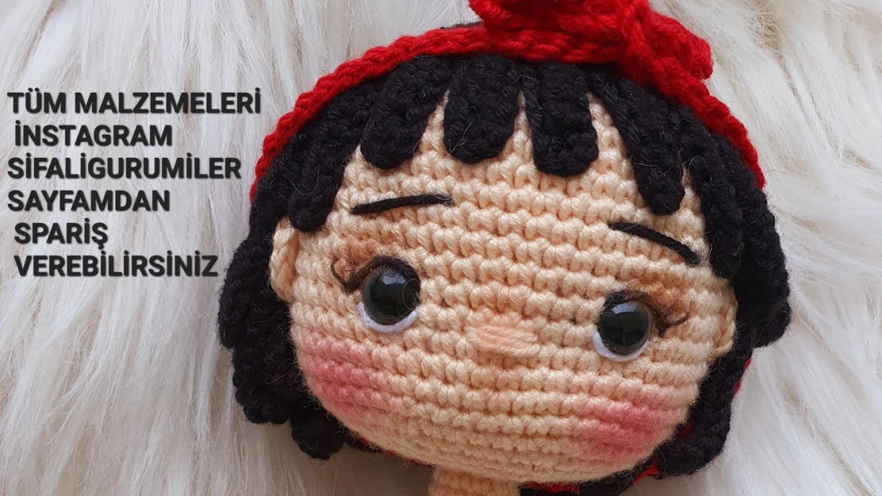 TÜM AMİGURUMİ MALZEMELERİ İÇİN SİFALİGURUMİLER İNSTAGRAM SAYFAMDAN SPARİŞ OLUŞTURABİLİRSİNİZ