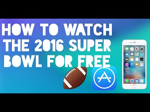 How to watch the 2016 Superbowl for free on iPhone, iPad, iPod touch