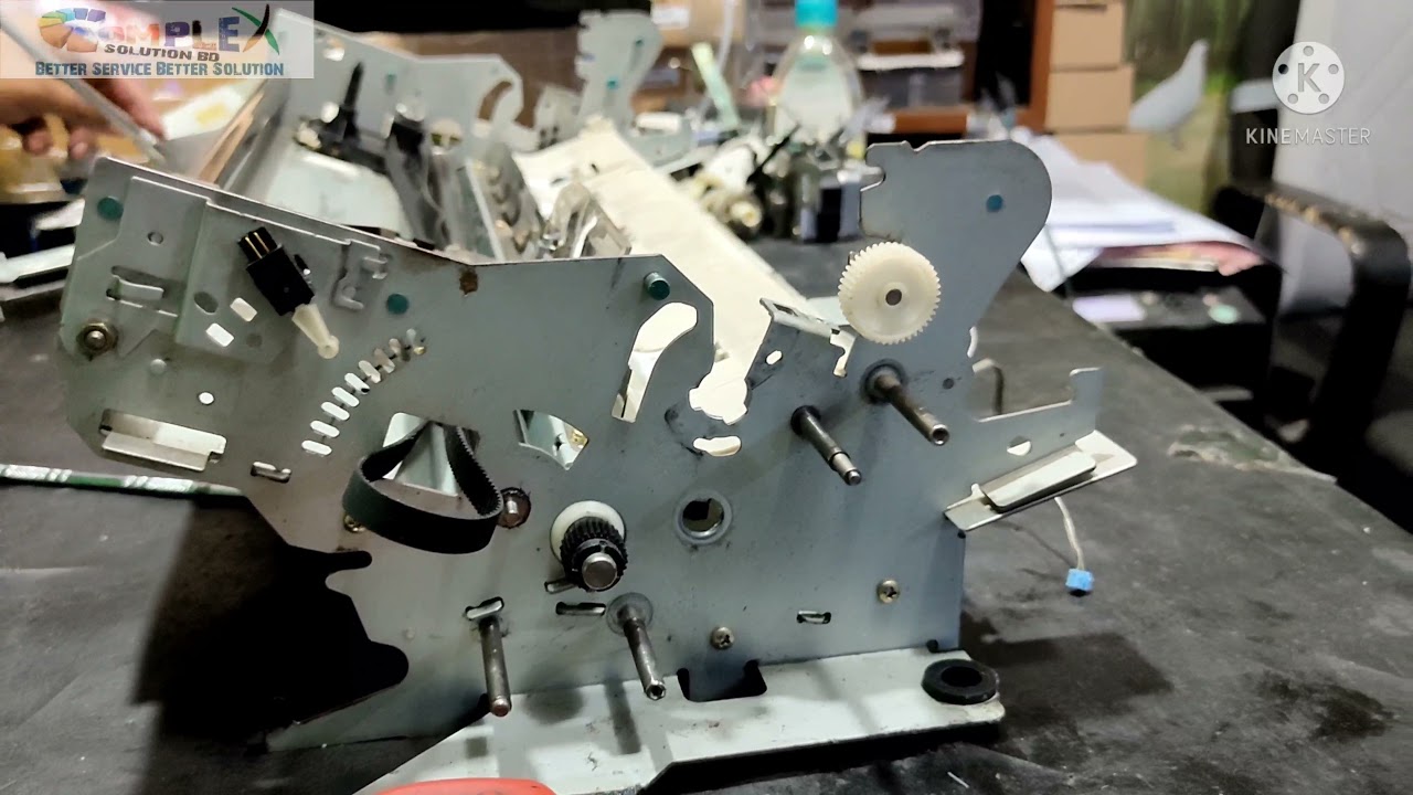 Replace Epson LQ-2180 Paper Guide Support Rear W / Mechanical Unit Part-2