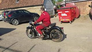 1952 Sunbeam S8 500cc at Andy Tiernans #07793SBM