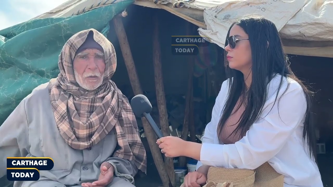 🐑طريق الفحص : خمسة سنين نسكن في العشّة في الجبل مربي غنم منراش اولادي بسبعة شهور💔