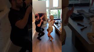 Jonathan Simkhai has mad dance moves