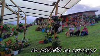 El jardín de Lucelly, Nuevamente la visitamos ella y su hijo  nos cuentan el cuidado de las plantas