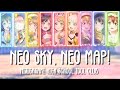 NEO SKY, NEO MAP!【FULL】- Nijigasaki ED 1 |【Color Coded + Lyrics】✦【ENG/ROM/KAN】| Love Live!!