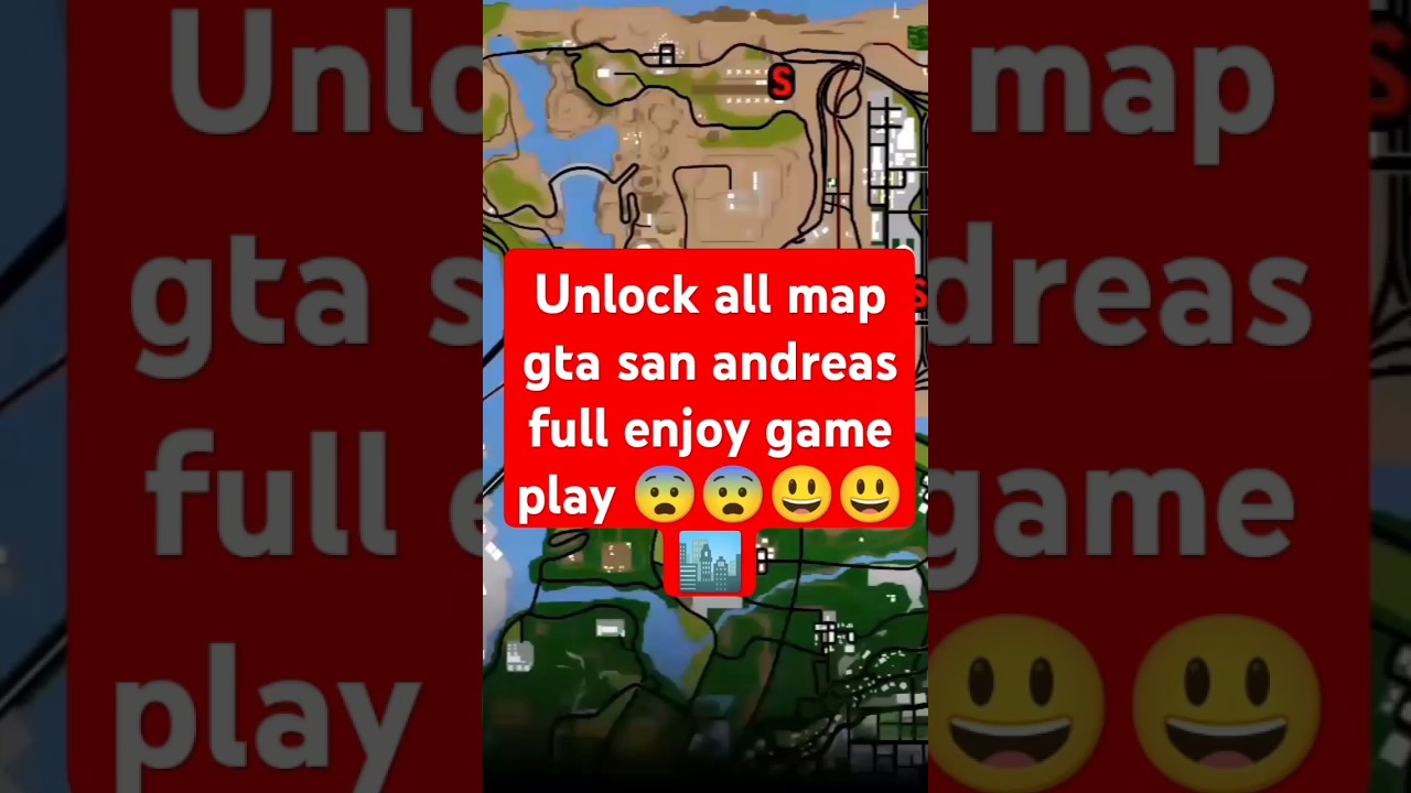 Unlock all map 🗾 gta san andreas game full enjoy game all mession skip 