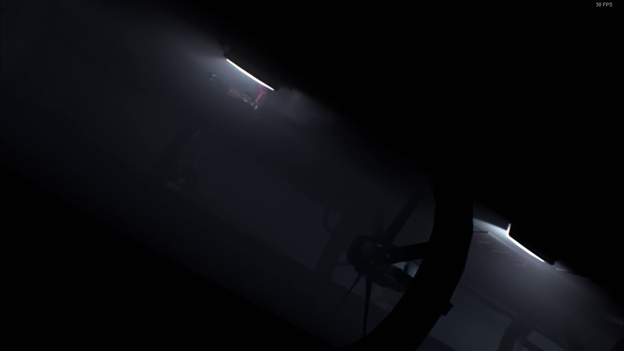 Inside Walkthrough - Underwater Rotating Fans