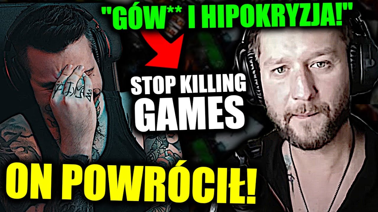 Oskar Próbuje ZNISZCZYĆ Stop Killing Games i Ludologów