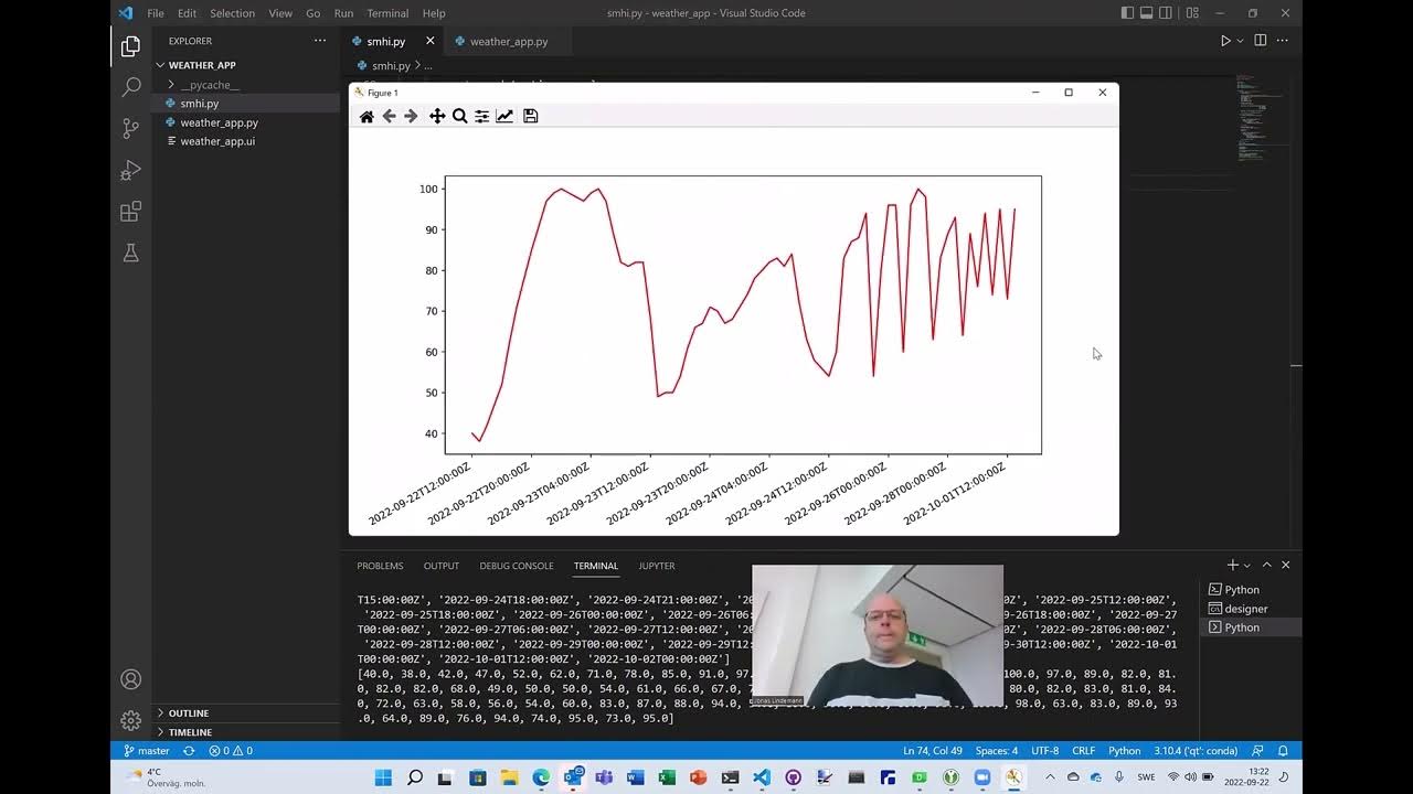 Lecture 6 - Larger examples with PyQt5 - YouTube