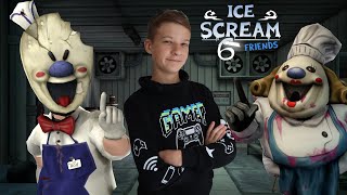 картинка: Мороженщик 6 😈 ПОЛНОЕ ПРОХОЖДЕНИЕ!  Играем в Ice Screame 6 Friends v 1.2