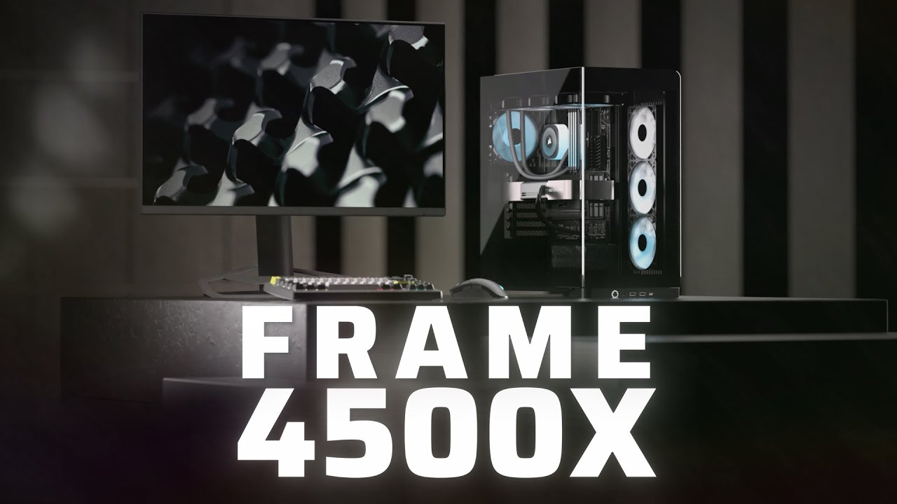 CORSAIR FRAME 4500X - The Mid-Tower Case for Clean Builds