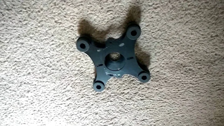 Durable FPV Glass Fiber PTZ Anti - Vibration Frame Set for DJI Phantom Quadcopter From Gearbest.com