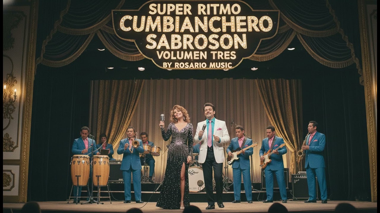 SÚPER CUMBIANCHERO SABROSON, PARA BAILAR HASTA EL FINAL. VOLUMEN TRES BY ROSARIO MUSIC
