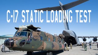 γζ₯ζ¬θͺεεΉηγ USAF, JSDF conduct C-17 static loading test