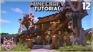 Minecraft: How to Build a Blacksmith | Let's Build a Medieval Village  Ep 12