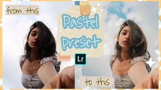How I edit my Instagram Pictures| Ep : 3 | Pastel Preset| Free Lightoom preset|| Sayani Paul screenshot 1