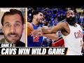 James Harden &amp; Donovan Mitchell OUTDUEL Cade Cunningham in clutch of Game 5 | Cavs-Pistons Reaction