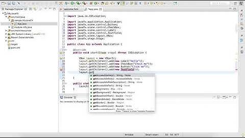 Java Tutorial: JavaFX UI