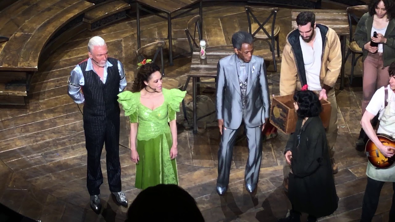 Hadestown Curtain Call and We Raise Our Cups 6/8/2019 (Matinee) YouTube