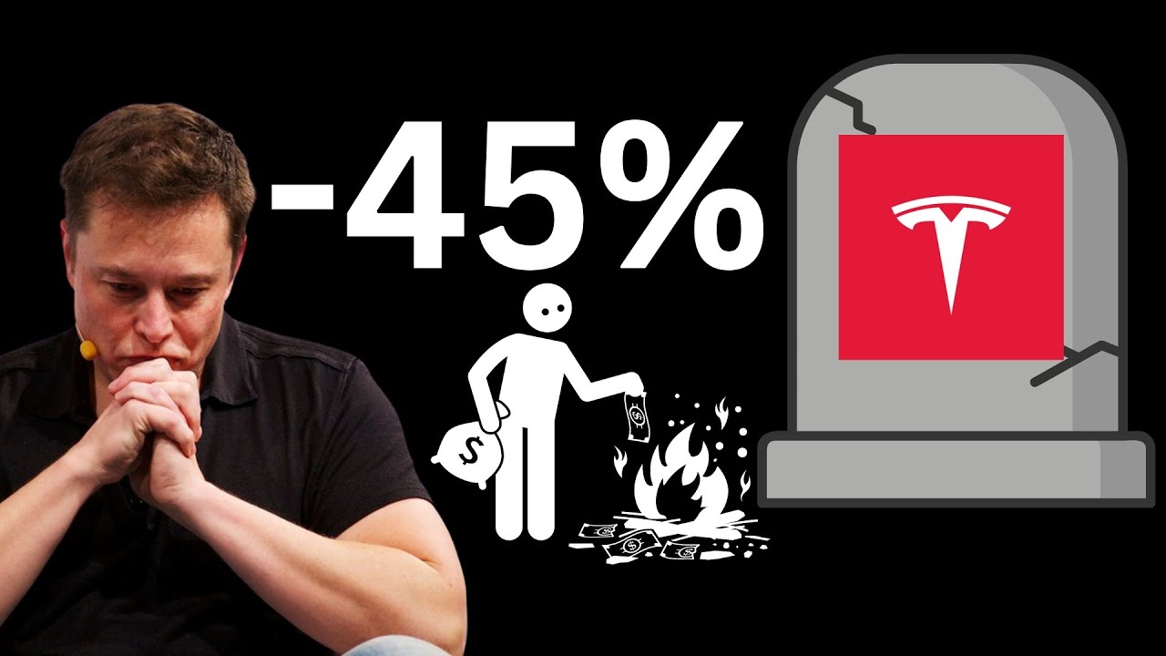 Tesla Profits Crash 45% Stock Earnings Disaster - YouTube