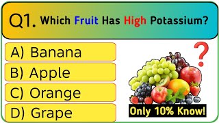 Fruit Quiz Challenge | Test Your Knowledge 🍎