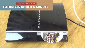 How to REMOVE a STUCK DISC from a PS3 Fat