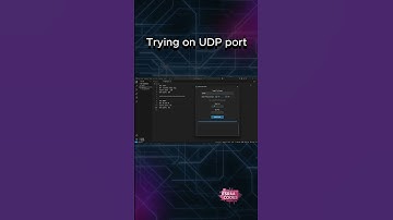 🔥 Python Port Scanner v2 (UDP Test) | CustomTkinter GUI #Python #networking