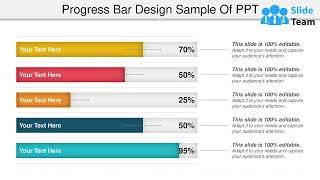 Progress Bar Design Sample Of Ppt