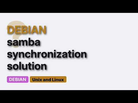How to use rsync with samba share? (2 Solutions!!)