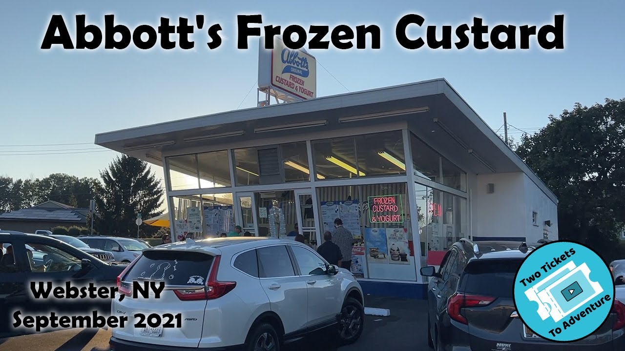 Abbott’s Frozen Custard ster, NY September 2021 YouTube