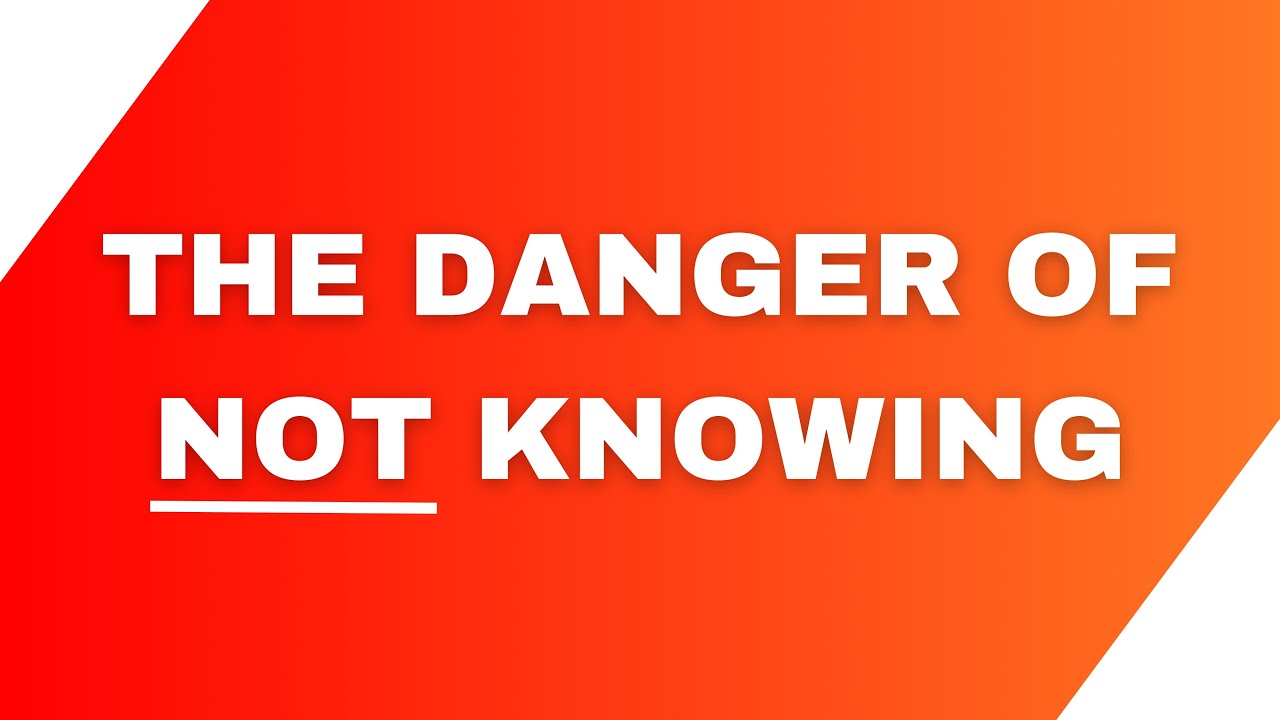 The Danger of Not Knowing | Rev. Jeff Chavis