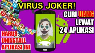 APLIKASI HP BISA CURI UANG DAN DATA!!! (VIRUS JOKER) screenshot 2