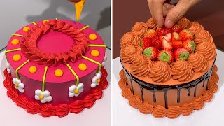 Most Satisfying Chocolate Cake Recipes | 1000+ Quick \& Easy Cake Decorating Ideas Compilation