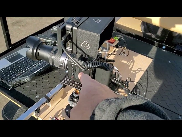 Automatic Plane Tracking Camera - First successful test