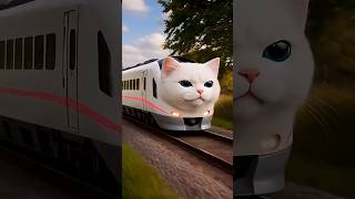 🥰 Cute Billi Wala Train Aur Anaya ❤️ #shorts