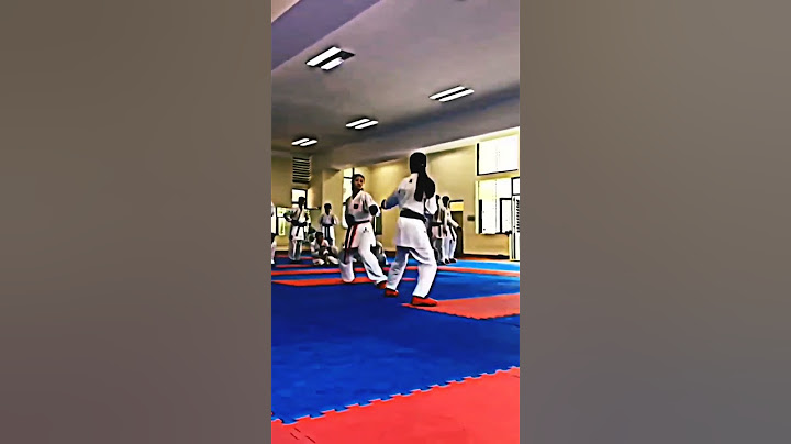girls fight | Girl's kumite | karate event | superb point | #shorts