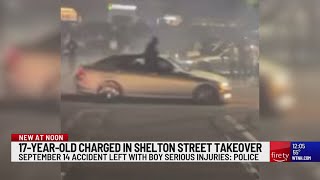 17-year-old charged as adult in street takeover that seriously injured boy in Shelton