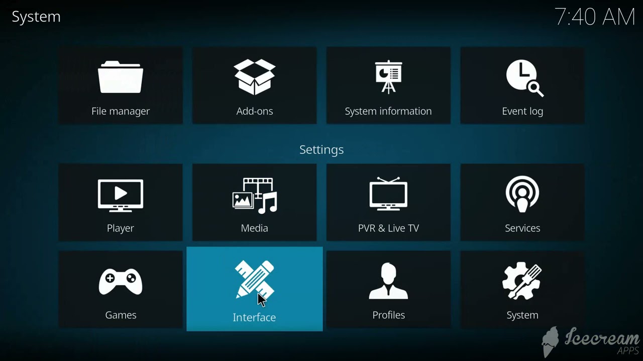 How to Change the Kodi Layout to Be More Compatible with Touchscreen ...