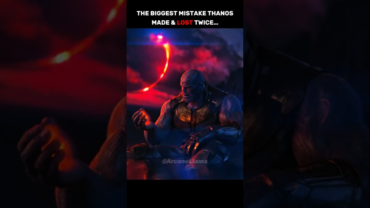 Thanos Biggest Mistake! Mocked The Big Three...💀🔥