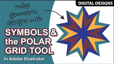 Make Geometric Designs With Symbols and the Polar Grid Tool