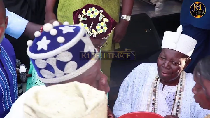 K1 DE ULTIMATE MAKES OBA ISHERI OLOFIN MONARCH'S 35TH CORONATION ANNIVESARY GRAND  2