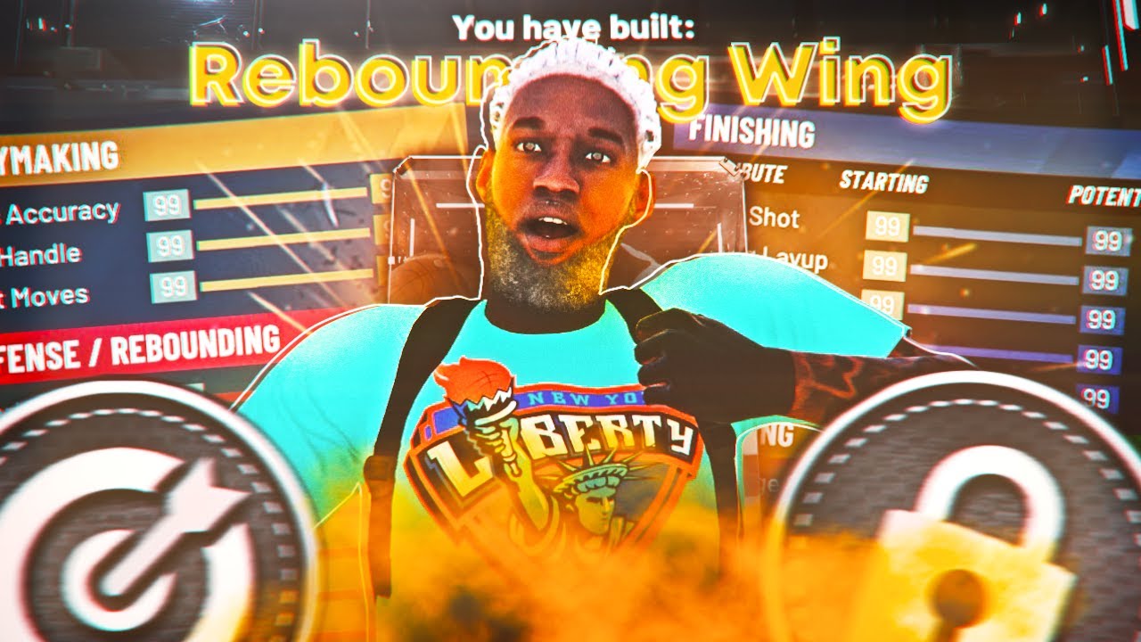 *NEW* BEST REBOUNDING WING BUILD IN NBA 2K20 UNSTOPPABLE BUILD YouTube