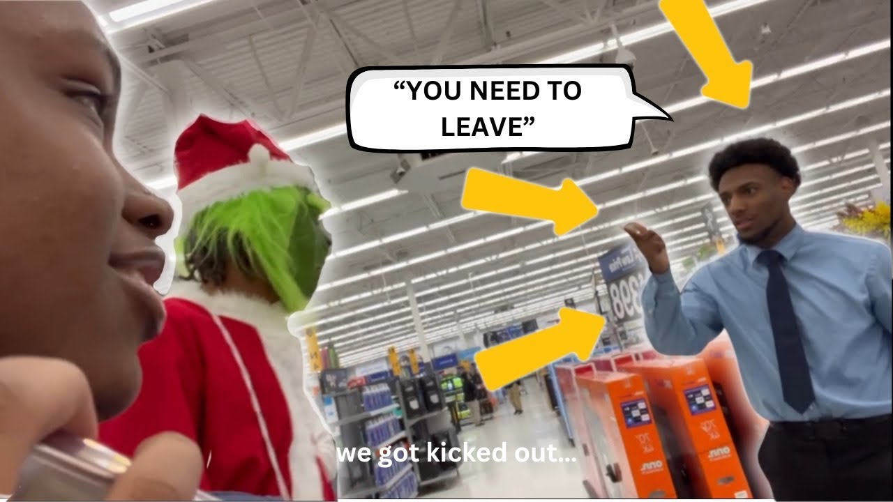 I WENT OUT AS THE GRINCH