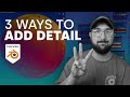 Three Ways To Add Detail To Your Blender Materials (Blender Tutorial)
