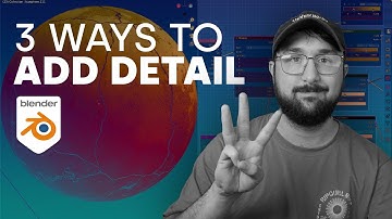 Three Ways To Add Detail To Your Blender Materials (Blender Tutorial)