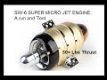 NEW Micro Jet Engine 28-30 lb thrust & AFFORDABLE! 12kg video (info below)