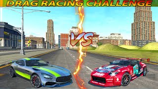 Mercedes Amg GT Vs Jaguar F type drag racing challenge screenshot 4