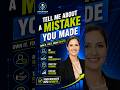 STAR Answer for Tell Me About a Mistake You Made