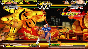 Capcom vs. SNK 2: Mark of the Millennium 2001 - Chun Li/Sakura/Cammy - Arcade Mode Playthrough