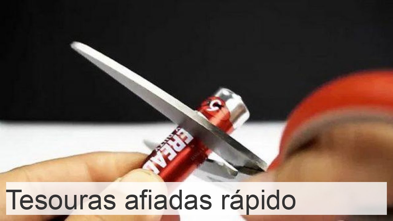 Como afiar uma tesoura em casa: uma visão geral dos métodos possíveis ...